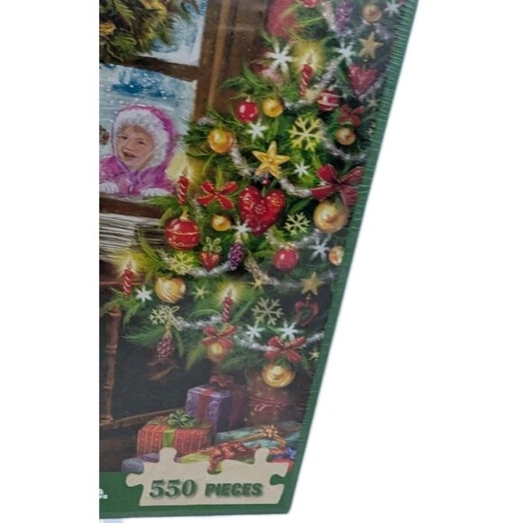 New sealed Heritage Jigsaw Puzzle Dear Santa 550 pieces 24" x 18" - Picture 7 of 9